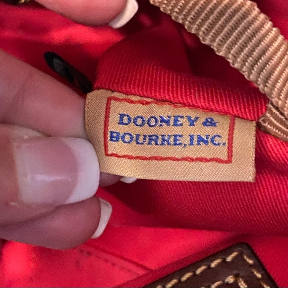 Dooney & Bourke / Python Reptile Metallic Hobo Sh… - image 5